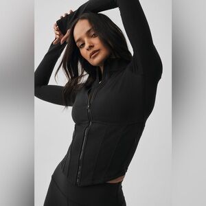 ALO Yoga airbrush corset jacket